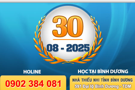 Lịch Khai giảng khóa 30.08.2025